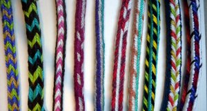 Kute-uchi braids, 16-36 loops